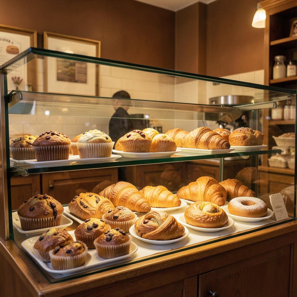 Inside the Shop at Moju's Pastries & Cakes, Douala